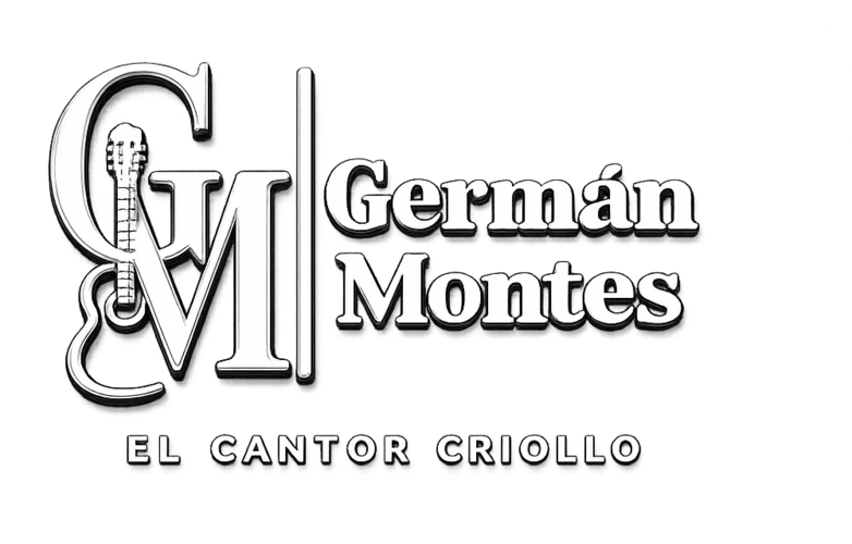 Logo Germán Montes, El Cantor Criollo